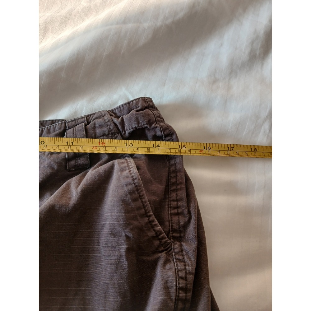 Vintage y2k sundance cargo brown pants low rise size 6 streetwear - Picture 3 of 8